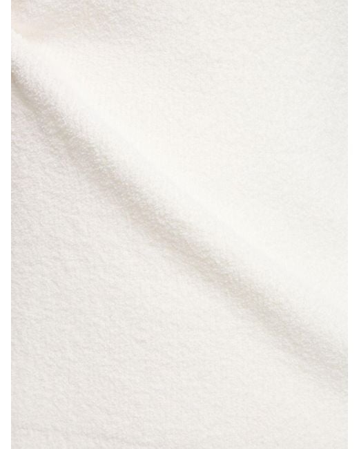 Totême  ラグランスリーブ テリー編みニットtシャツ White