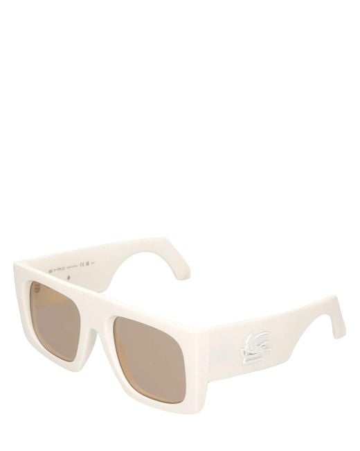 Etro Natural Screen Oversize Squared Sunglasses
