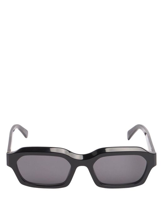 Retrosuperfuture Gray Boletus Squared Acetate Sunglasses