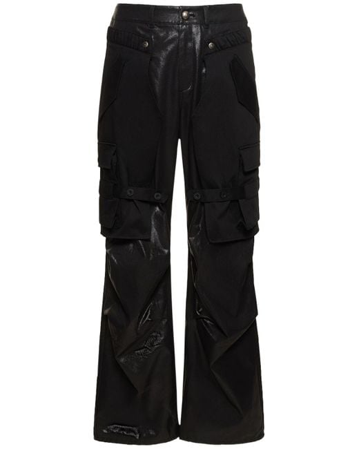 Pantalones cargo de algodón en capas ANDERSSON BELL de hombre de color Black