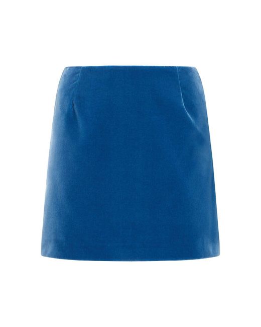 Blazé Milano Blue Jealousy Coci Cotton Mini Skirt