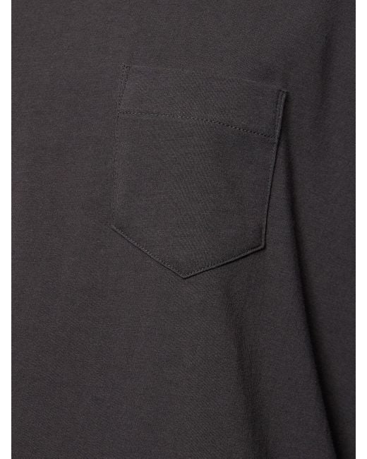T-shirt en jersey de coton Sacai en coloris Black