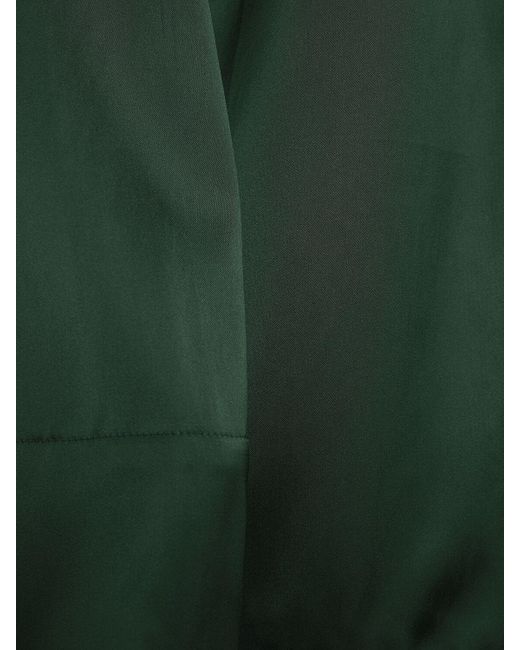 Jacquemus Green Satin-hemd "la Chemise Notte"