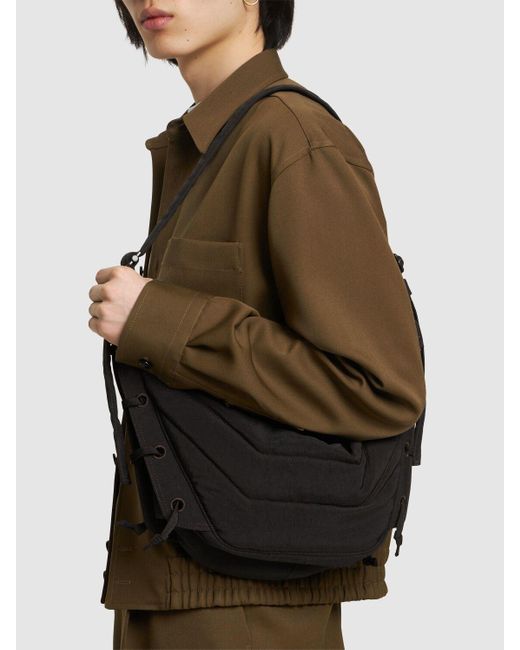 Lemaire Kleine Tasche Aus Weichem Nylon "game" in Black für Herren