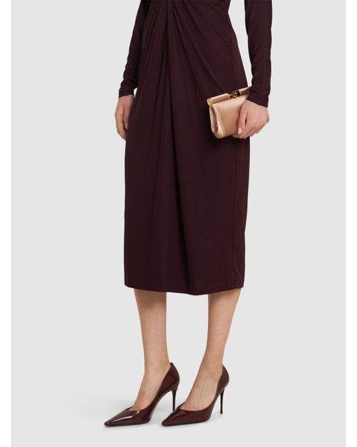 Dolce & Gabbana Mun レザーパンプス 90mm Brown