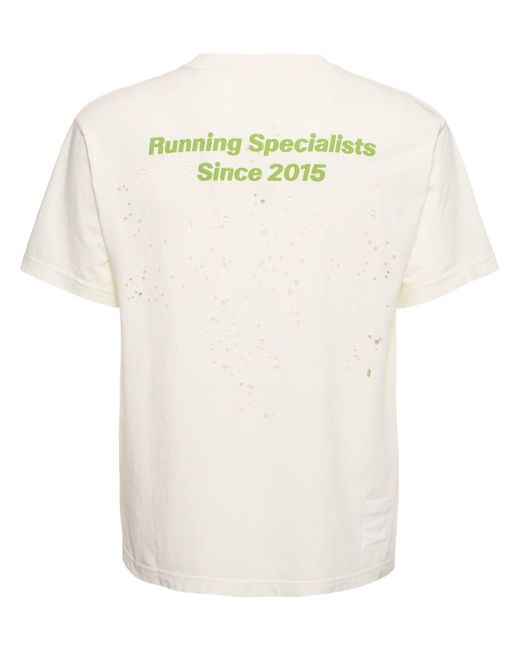 Satisfy Baumwoll-t-shirt "mothtech" in White für Herren