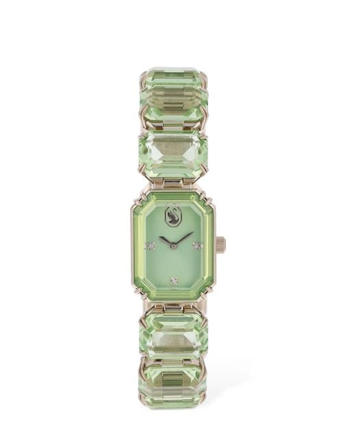 Swarovski Green Millenia Watch