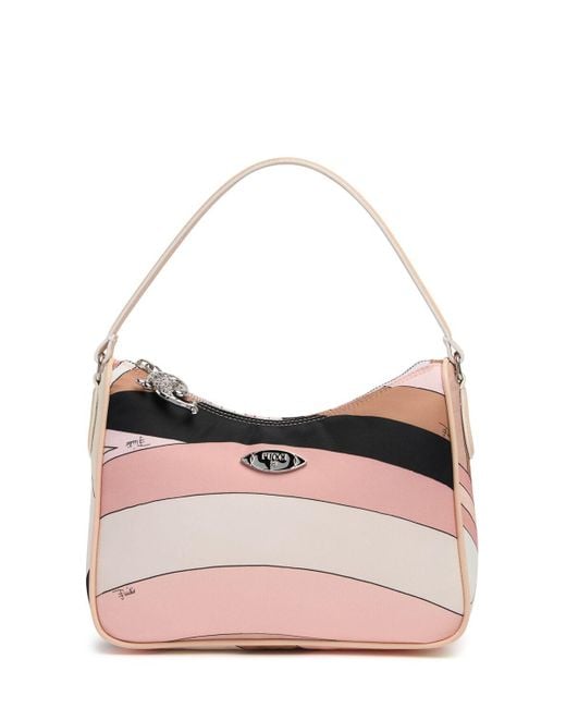 Donna Borsa A Spalla Iride di Emilio Pucci in Pink