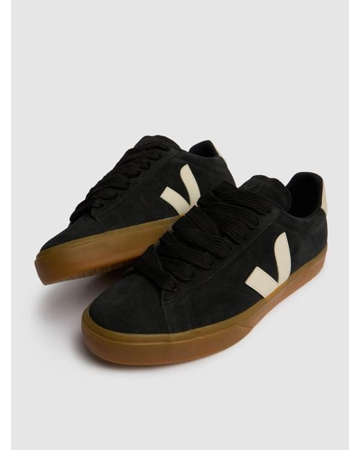 Veja Campo スエードスニーカー Black