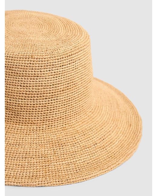 Lack of Color Natural The Inca Wide Bucket Hat