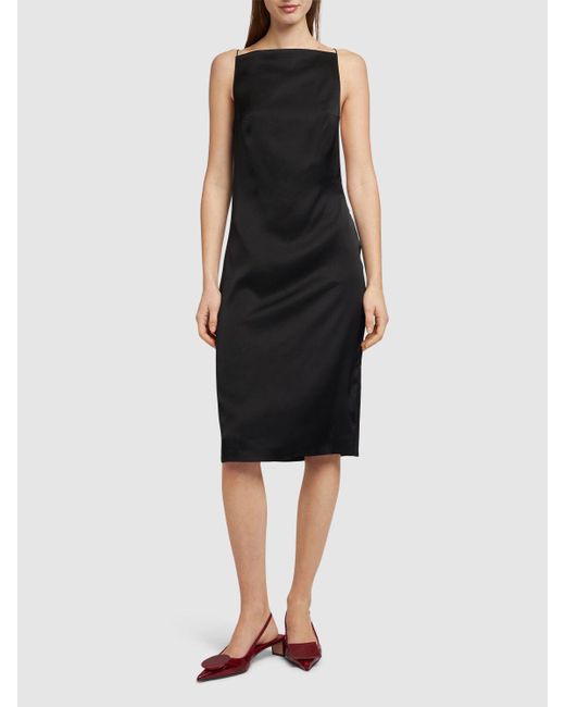 Jacquemus La Robe Notte サテンドレス The Notte dress by JACQUEMUS | Official website