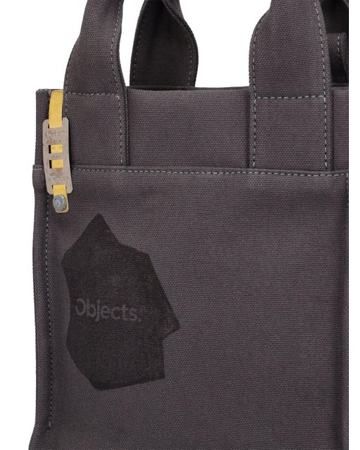 Objects IV Life Blue Mini Cotton Canvas Tote Bag for men
