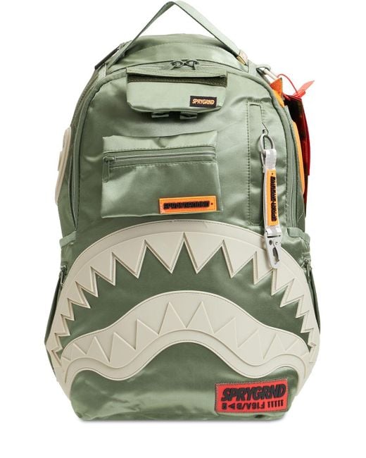 Sprayground Green Special Ops Paratrooper Dlx Backpack for men