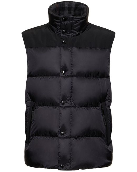 Burberry Black Leeds Relaxed Fit Down Jacket for men