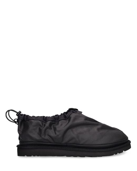 Ugg Black ® Tasman Shroud Zip Textile Clogs|shoes|slippers for men