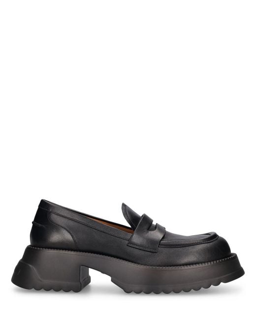 Marni Black 50mm Leather Loafers