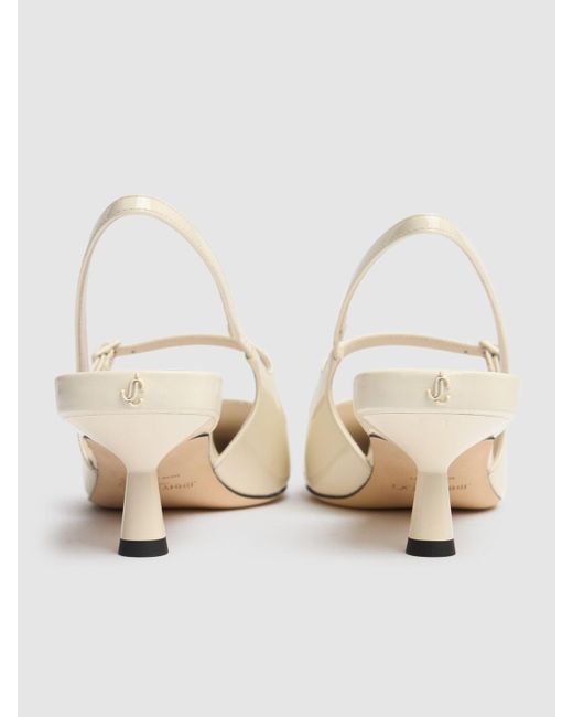 Jimmy Choo Natural 45mm Hohe Lederpumps "didi"