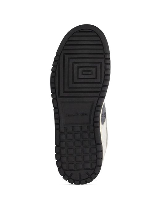 Acne Sneakers Aus Leder "08sthlm" in White für Herren