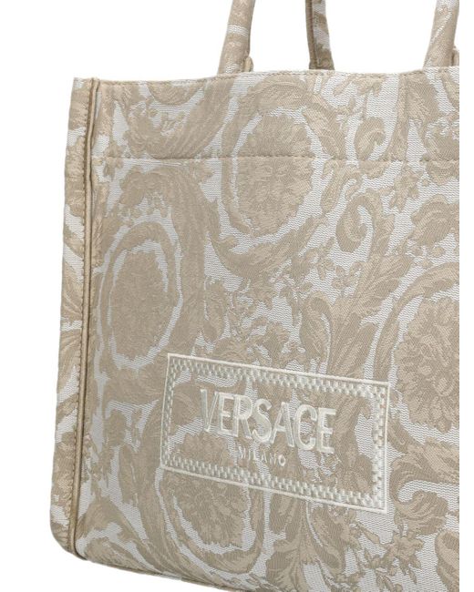 Versace Large Barocco トートバッグ Natural