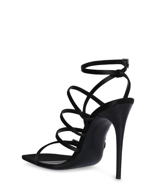 110mm Dive Satin Sandals