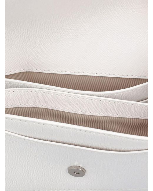 Portefeuille en cuir avec chaîne the Marc Jacobs en coloris White