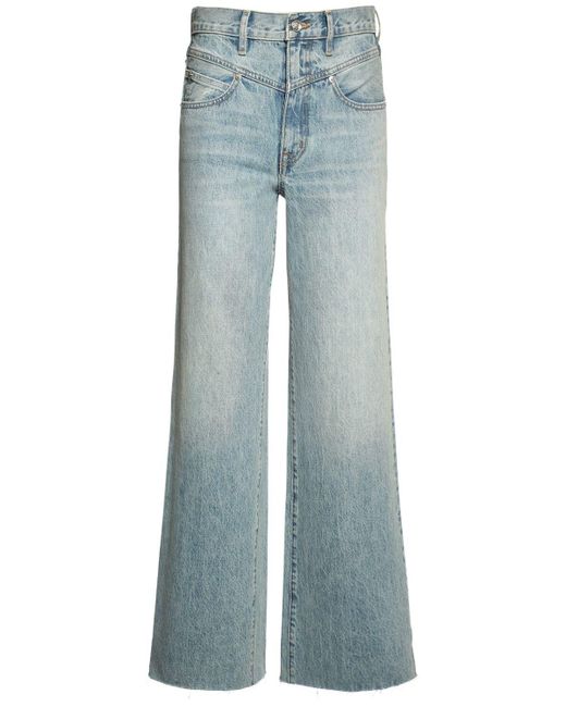 SLVRLAKE Denim Denim Grace Double Yoke Jeans in Light Blue (Blue