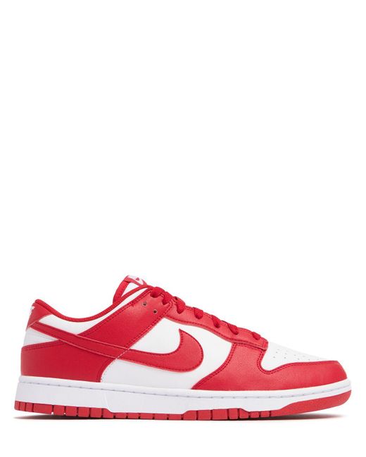 Mujer Sneakers Dunk Low Nike de color Red