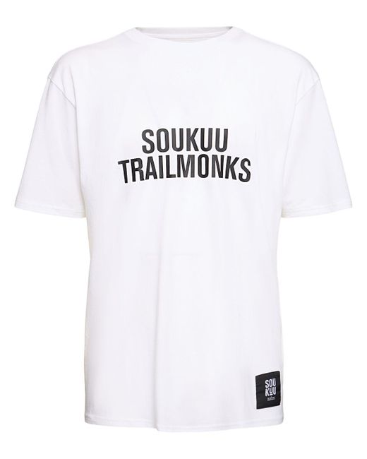 The North Face White Soukuu Hiking Technical Graphic T-shirt for men