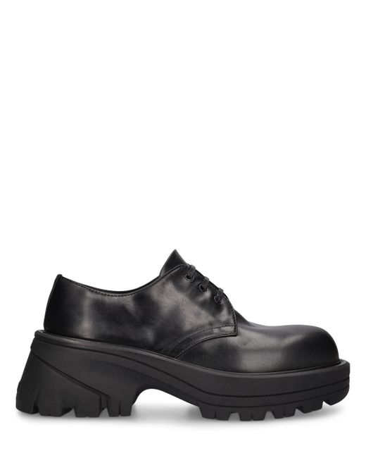 Scarpe derby in pelle di 1017 ALYX 9SM in Black da Uomo