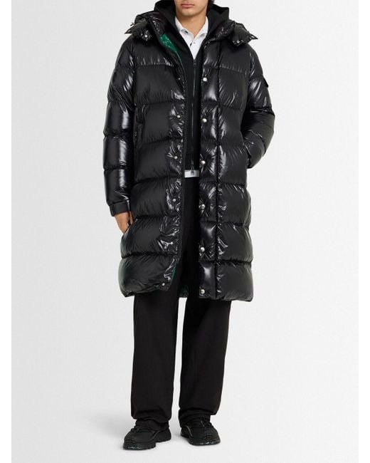 Homme Doudoune Longue En Nylon Hanoverian Moncler pour homme en coloris Black