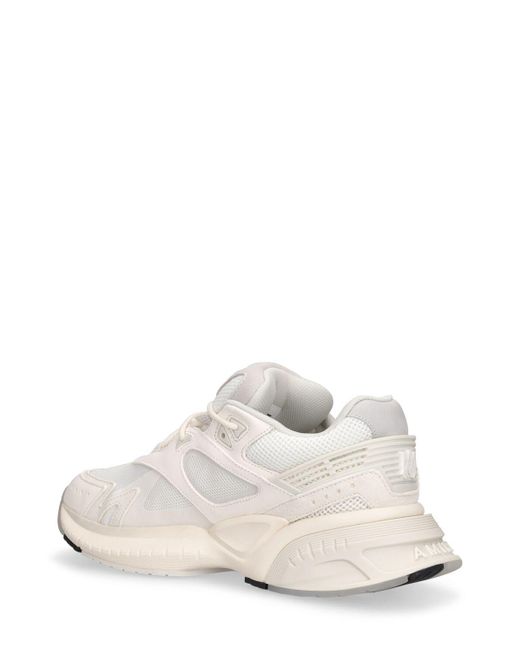 Amiri White Ma Runner Chunky-sole Leather And Mesh Low-top Trainers for men