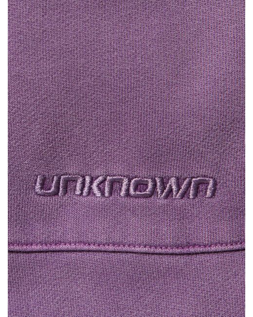 Unknown Jogginghose "rhinestone Dagger" in Purple für Herren