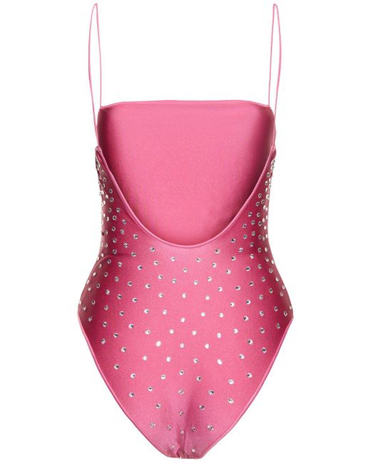 Oseree Pink Badeanzug "gem"