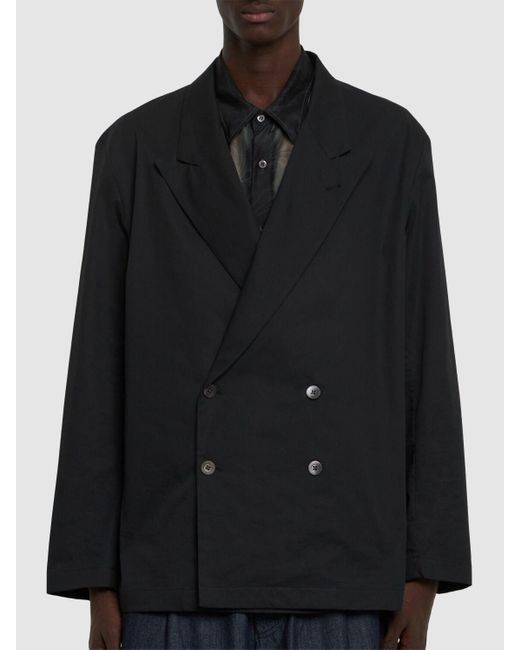 Dries Van Noten Zweireihiger Blazer "caplans" in Blue für Herren