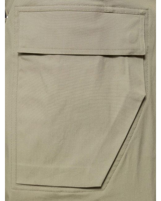 Rick Owens Weite Hose Aus Baumwolle "cargobelas" in Natural für Herren