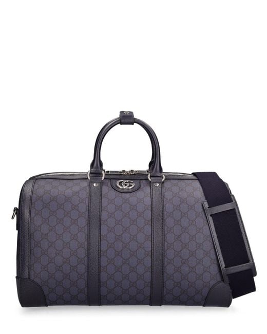 Gucci Blue Ophidia gg Supreme Duffle Bag for men