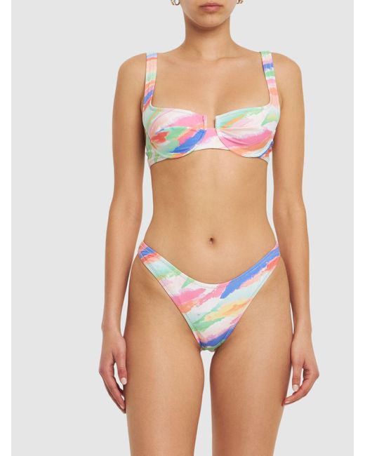 Reina Olga Pink Lycra-bikini "brigitte"