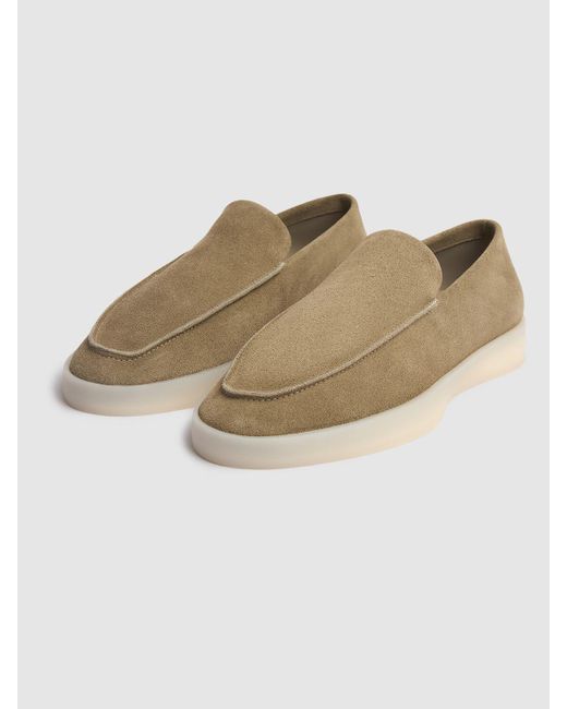 Fear Of God Brown Suede Loafers for men