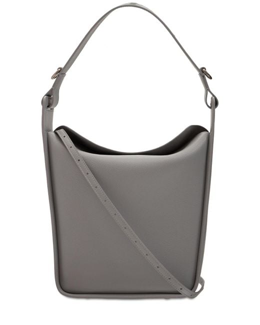 Balenciaga Gray Small Tool 2.0 Leather Tote Bag