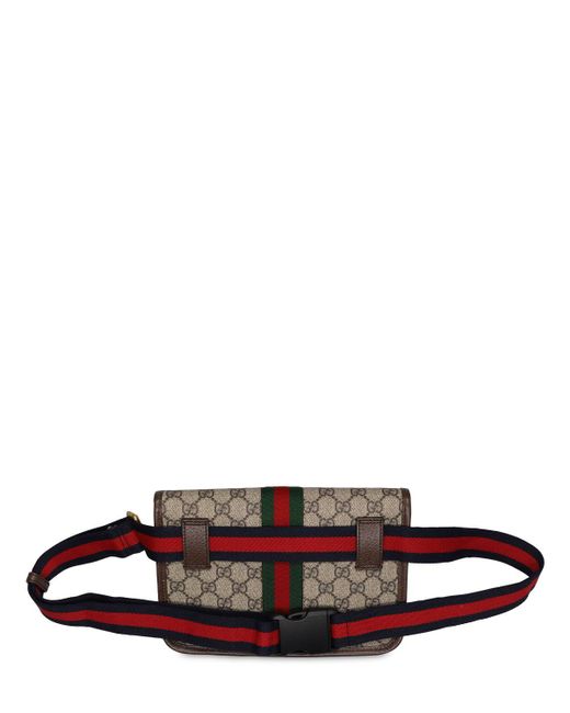 Gucci Gürtel Aus Baumwollmischung Mit Gg-motiv in Brown für Herren