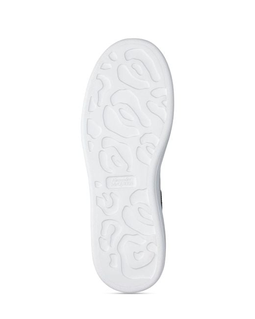 Sneakers in pelle mm di Alexander McQueen in White da Uomo