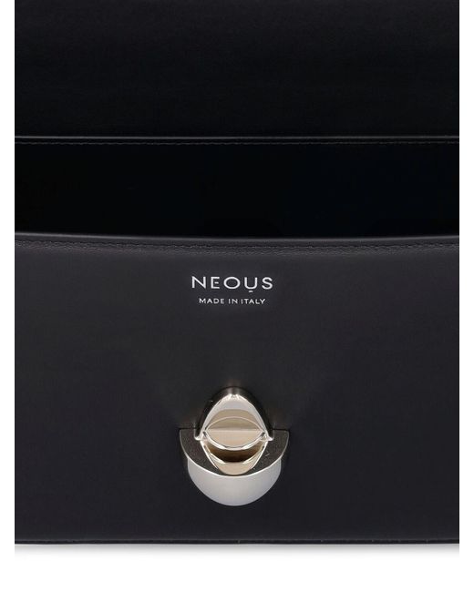 Neous Gray Phoenix Leather Shoulder Bag