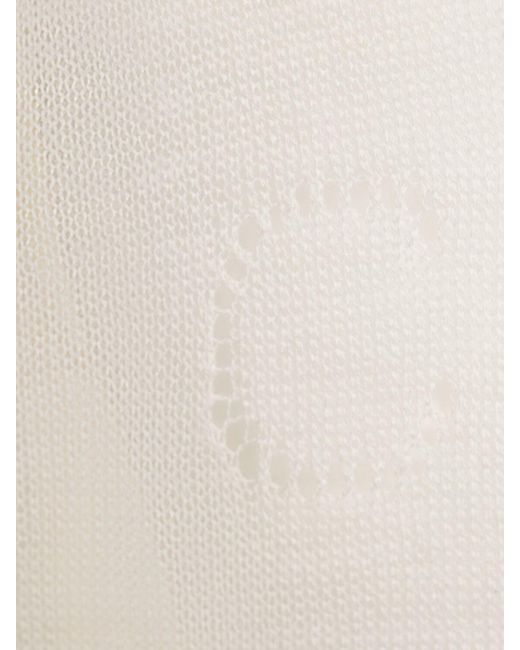 Maglia oversize in lana di Rick Owens in White da Uomo
