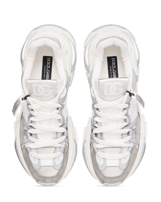Dolce & Gabbana Sneakers Aus Nylon Und Leder "air Master" in White für Herren