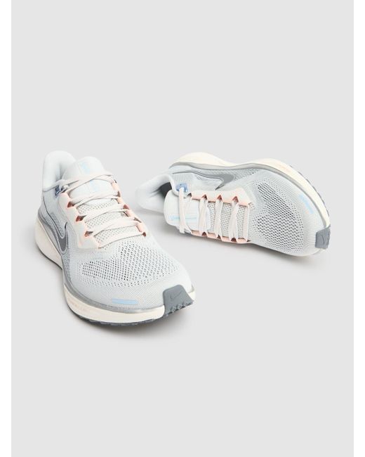 Nike White Pegasus 41 Sneakers