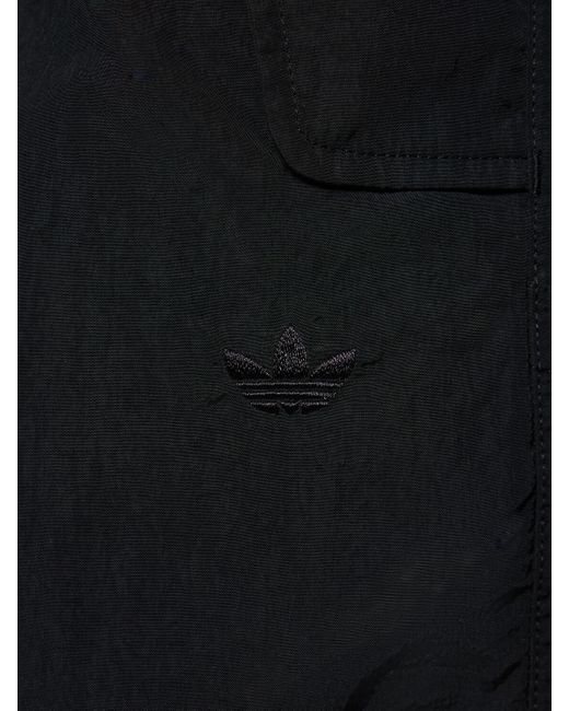Adidas Originals Black Adventure Cargo Pants for men