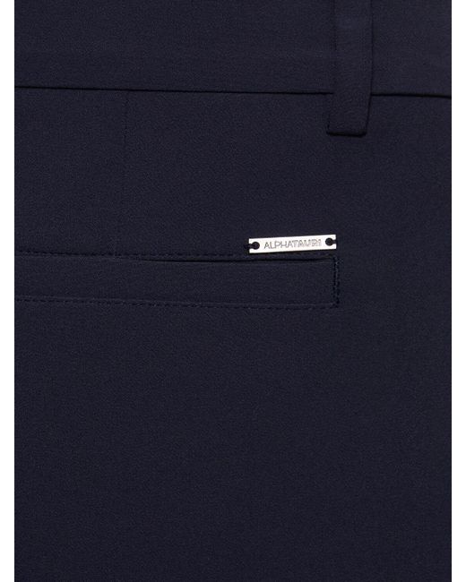 Shorts pelsh di ALPHATAURI in Blue da Uomo