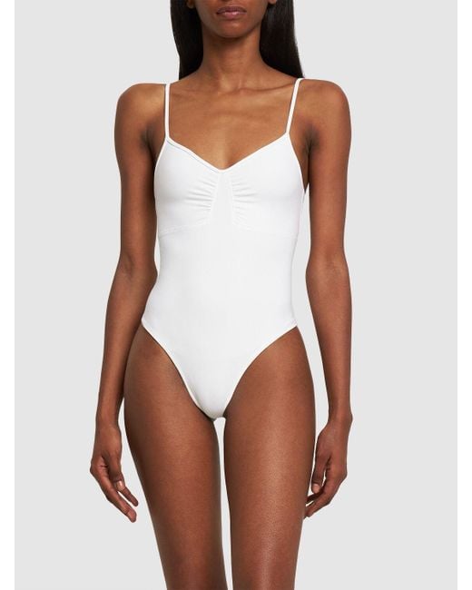 Live The Process White Vega Bodysuit