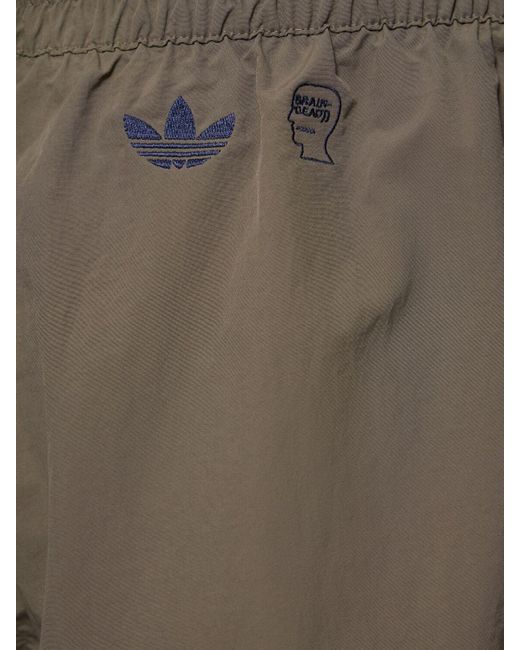 メンズ Adidas Originals Brain Dead ショートパンツ Green
