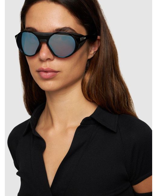 Oakley Clifden Prizm Round Sunglasses in Blue | Lyst